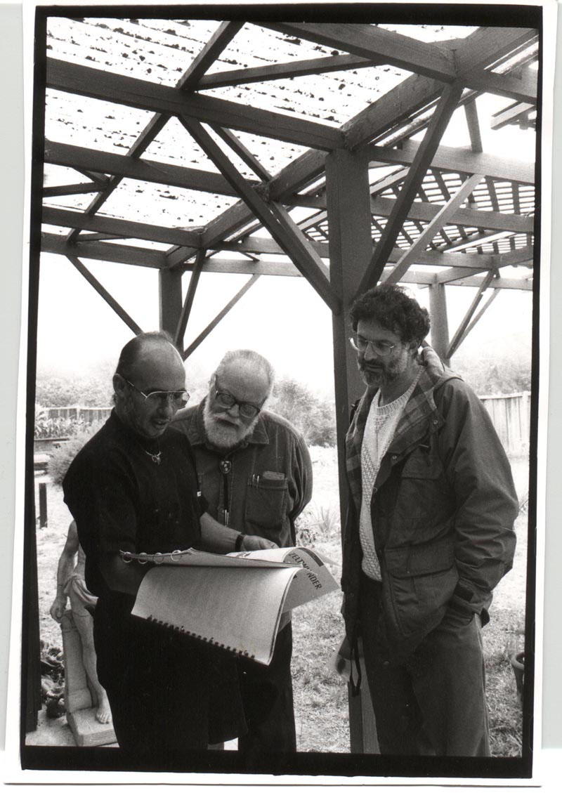 DR Davies, Lou Harrison and Charles Amirkhanian