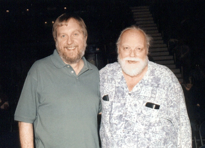 Joseph Schwantner and Lou Harrison, 1992